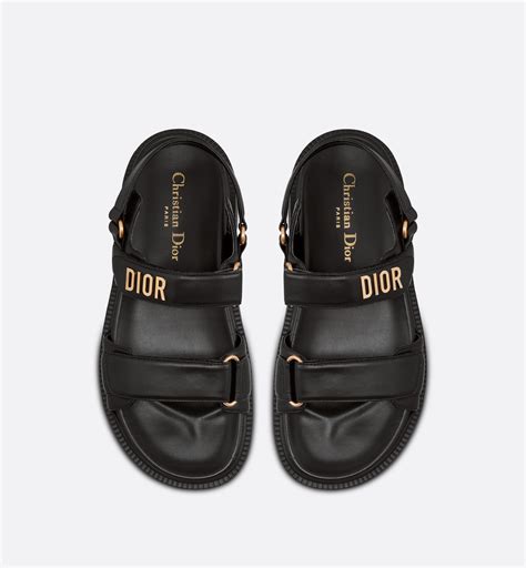 dior black dad sandals|christian Dior sandals on sale.